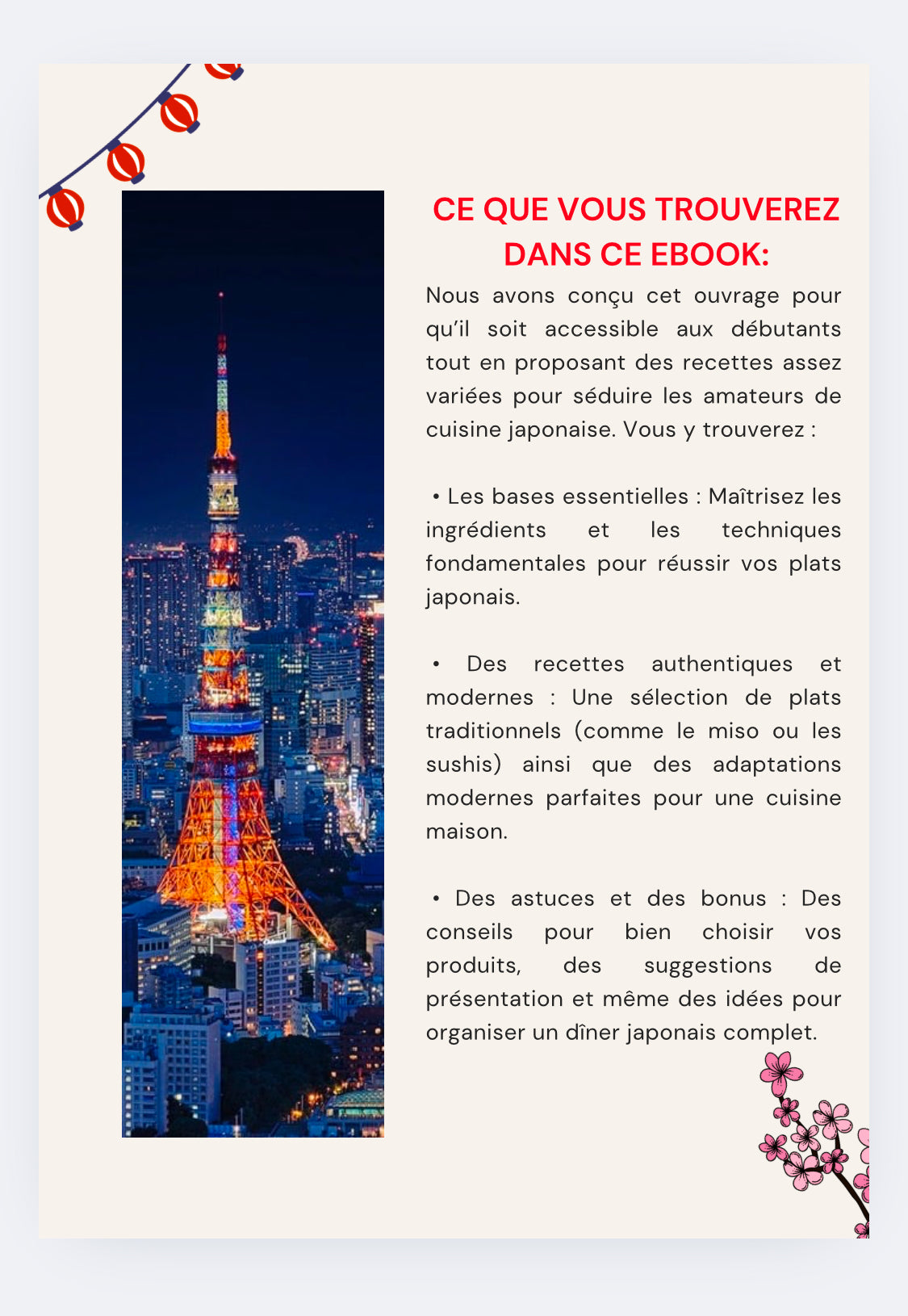 Ebook Cuisines Japonaises