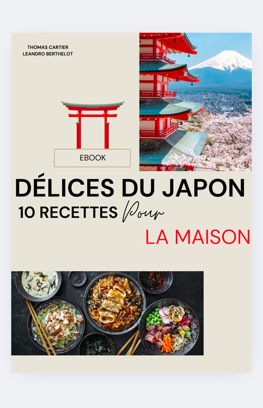 Ebook Cuisines Japonaises